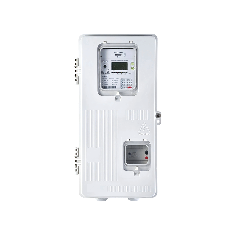 Coffret de compteur électrique triphasé composite FUTURISE SMC Boîtier extérieur résistant aux intempéries